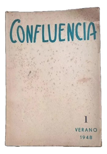 Confluencia, Cuadernos Literarios, Rosario, 1948