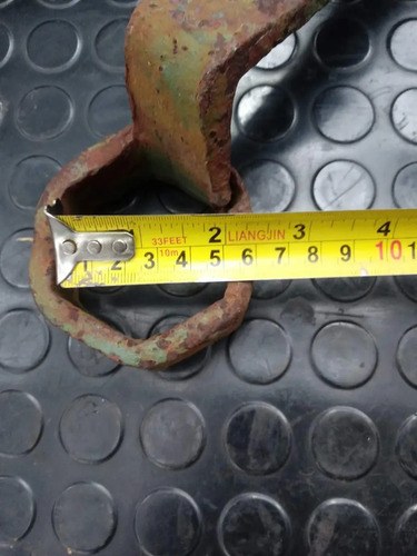 Llave Tuercas Hierro Antigua Para Adorno - 4