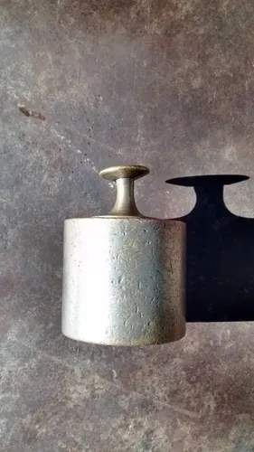 Pesa De Bronce Antigua De 500 Gramos Década Del 30