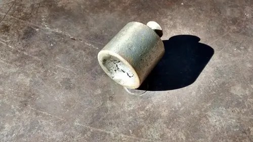 Pesa De Bronce Antigua De 500 Gramos Década Del 30 - 7