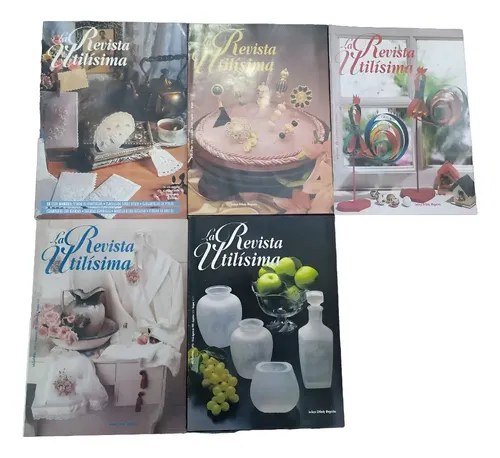 Lote De 5 Revistas Utilísima