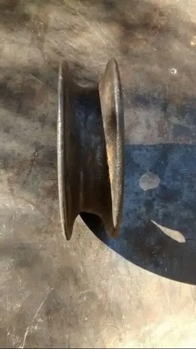 Rueda De Roldana Antigua 15 Cm. Diámetro - 5