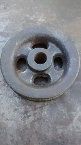 Rueda De Roldana Antigua 15 Cm. Diámetro - 8