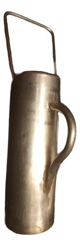 Jarro Con Manija De Acero Inoxidable (para Adorno) Plateado
