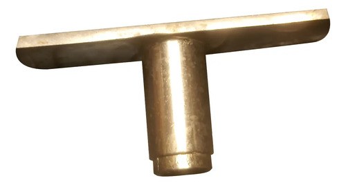 Manija De Puerta Bronce Macizo Antigua Bronce