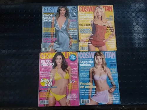 Lote De 4 Revistas Cosmopolitan