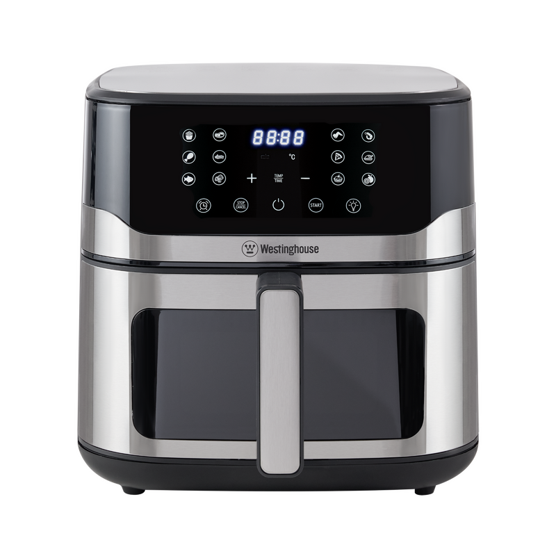Freidora De Aire 10l Westinghouse Hogar Afr-1802 Táctil 12 Funciones Color Plateado 220v - 2
