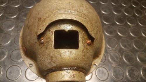 Antigua Carcasa De Farol De Tractor U Otro Vehículo - 8
