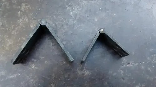 Bisagras De Hierro Antiguas - 3