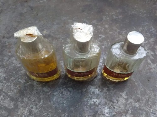 3 Antiguos Frascos Vacíos Ho Hang De Balenciaga Agua