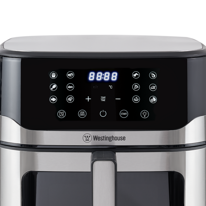 Freidora De Aire 10l Westinghouse Hogar Afr-1802 Táctil 12 Funciones Color Plateado 220v - 5