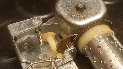 Mecanismo Interno Caja De Música De Cuerda Sankyo Japón - 4