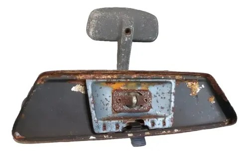 Soporte Y Carcasa Espejo Retrovisor Central Fiat Negro