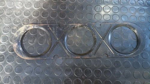 Chapa / Separador / Fondo Tablero Ford Falcon 73 / 81 Plateado