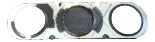 Chapa / Separador / Fondo Tablero Ford Falcon 73 / 81 Plateado - 2