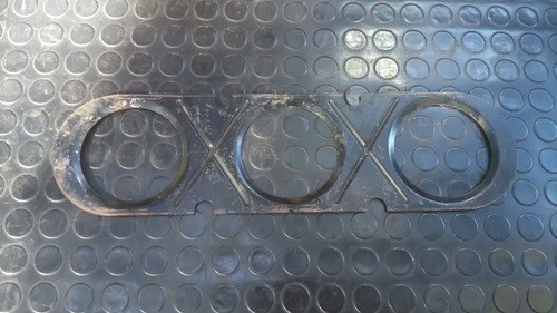 Chapa / Separador / Fondo Tablero Ford Falcon 73 / 81 Plateado - 8