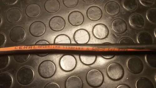 Cable Cobre Tipo Taller 5x1,5 Mm. Tramo 5,5 Metros Negro - 6