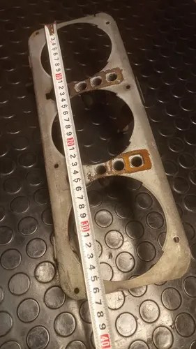 Marco Metálico Tablero Peugeot 404 Original Plateado - 4
