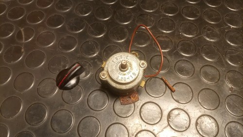 Interruptor / Llave Conmutadora 4 Posiciones 20a Antigua Marrón Oscuro - 3
