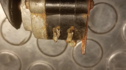 Interruptor / Llave Conmutadora 4 Posiciones 20a Antigua Marrón Oscuro - 8