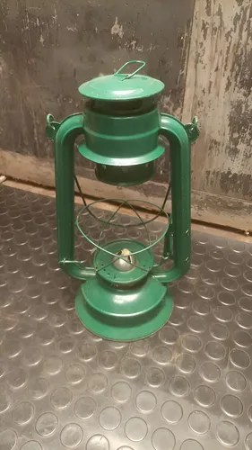 Farol Chino A Querosene (sin Tulipa) Verde