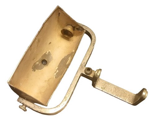 Antiguo Aplique Para Cuadros De Bronce ( A Restaurar) Dorado