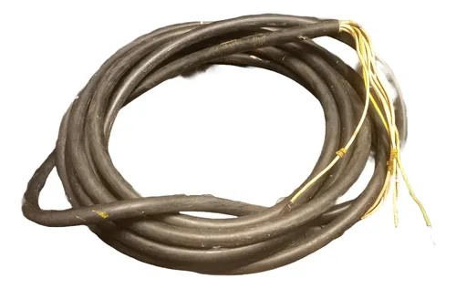 6,5 Metros Cable Eléctrico Tipo Taller 7x1,5mm2 + Tierra Negro