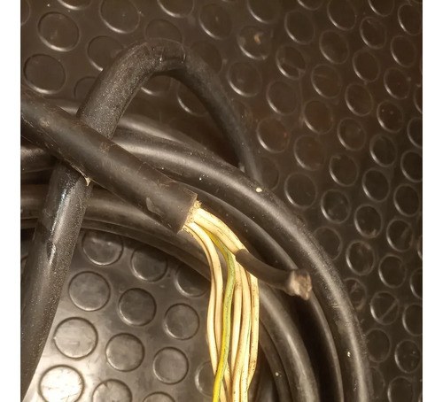 6,5 Metros Cable Eléctrico Tipo Taller 7x1,5mm2 + Tierra Negro - 2