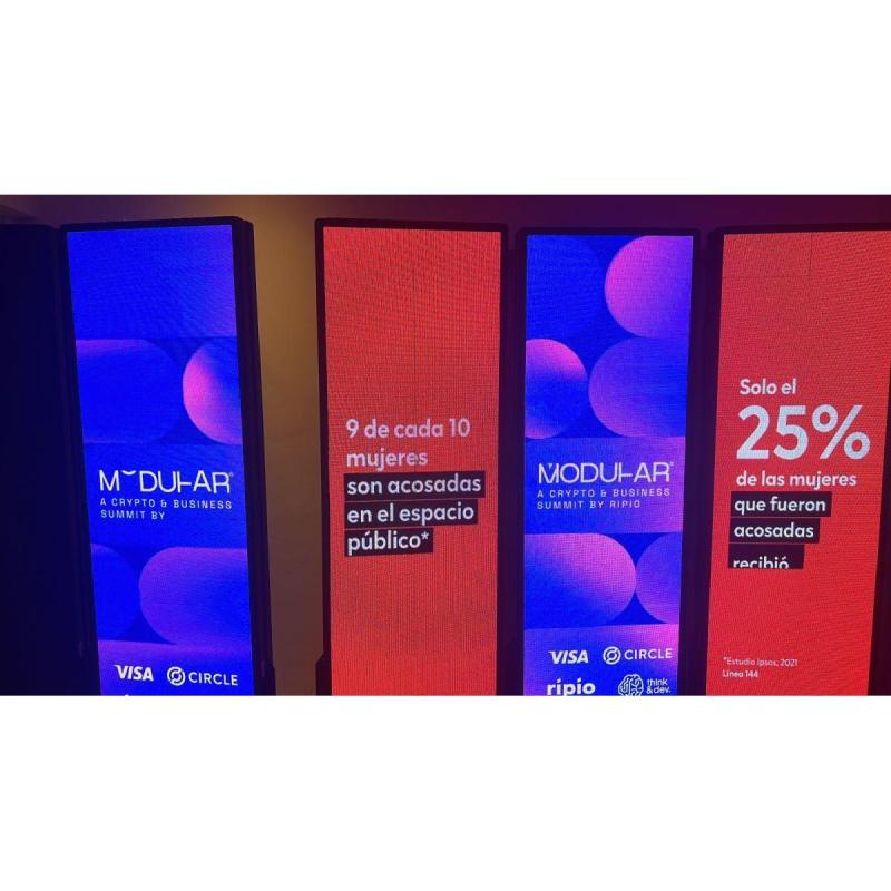 Servicio Rental Banner Led Pantalla Publicidad Dinamica