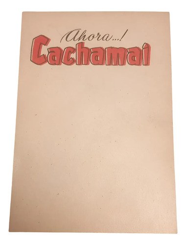 Antiguas Páginas De Anotador Cachamai Beige Liso 999