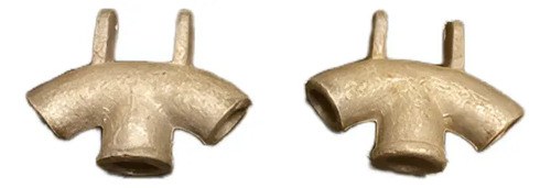 Dos Soportes Faroles De Exterior