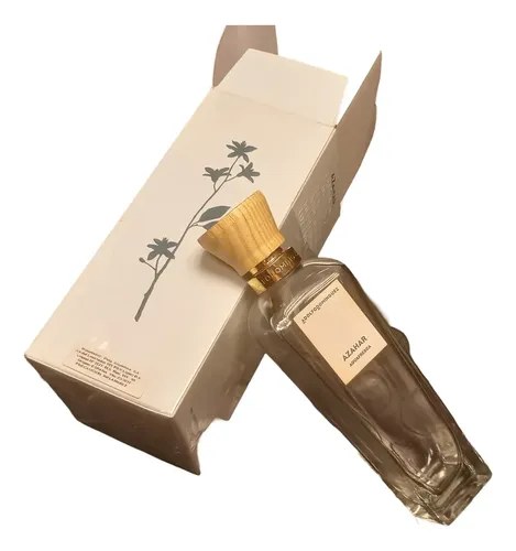 Frasco Vacío Perfume Adolfo Domínguez Agua Fresca De Azahar Transparente (frasco) Y Madera Natural (