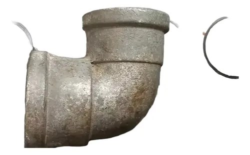 Codo De Bronce Liso Y Rosca 3/4 Pulgada 90°