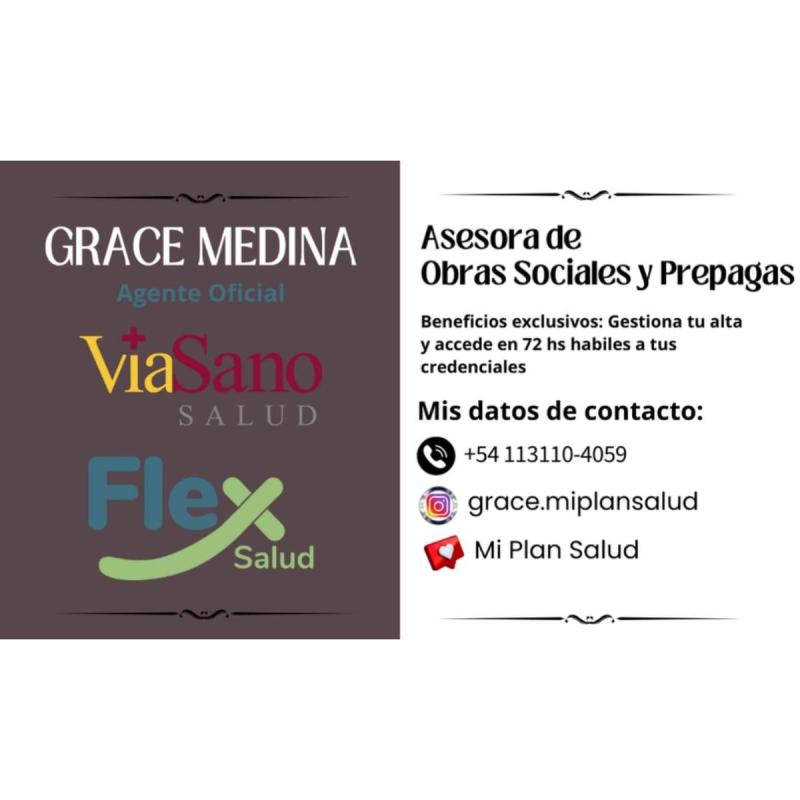 Asesora en Obras Sociales y Prepagas