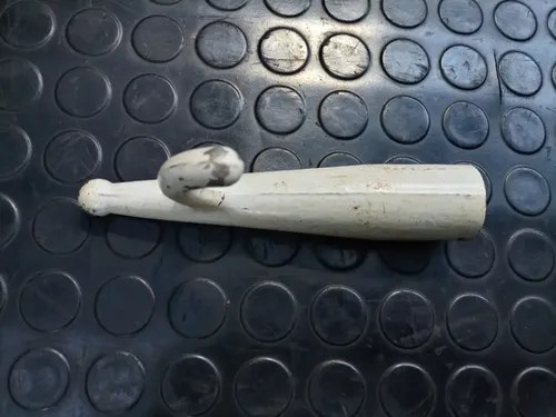 Gancho Para Punta De Pala / Bichero De Aluminio Pintado Blanco - 6