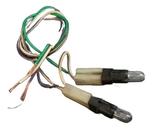 2 Portalámparas Con Lámparas Fiat 128 Súper Europa