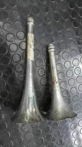2 Cornetas De Bocina De Camión (con Detalles) - 10