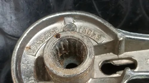 Manija Levanta Vidrio Ford Taunus 74 / 80 (con Detalles) Plateado - 8