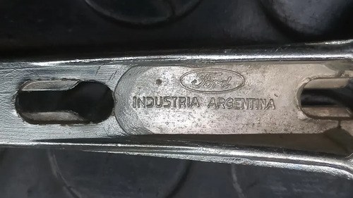 Manija Levanta Vidrio Ford Taunus 74 / 80 (con Detalles) Plateado - 9
