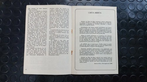 Revista Informaciones 1988 Abuelas Plaza De Mayo - 4