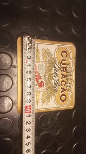 Antigua Etiqueta Botella Triplesec Curacao - Licor Fino Bols - 5