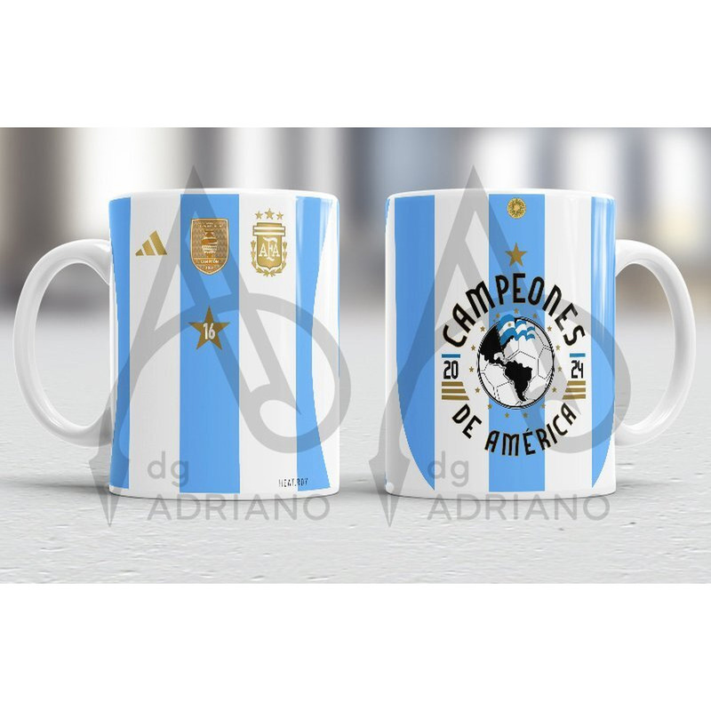 Taza Cerámica Selección Argentina Futbol - 3