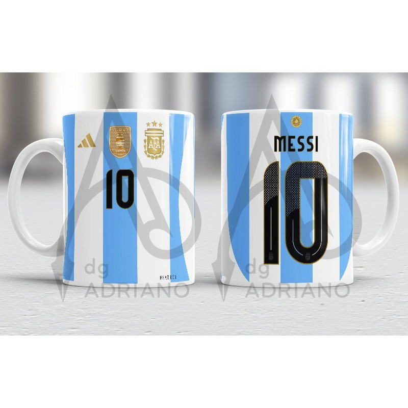 Taza Cerámica Selección Argentina Futbol - 4