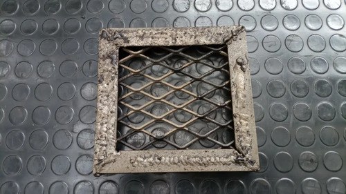 Rejilla De Ventilación En Hierro 18x18