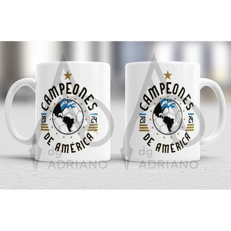 Taza Cerámica Selección Argentina Futbol - 6