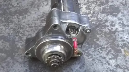 Motor Arranque Gilera / Smash / Motomel 110 Para Repuestos - 3