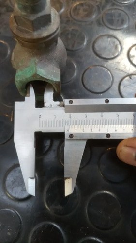 Llave De Paso Para Agua De Bronce 1/2 Pulgada - 4