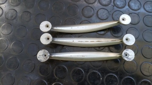 3 Tiradores Barrales 153 Mm. Manijas Curvas Cajones Muebles - 3