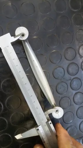 3 Tiradores Barrales 153 Mm. Manijas Curvas Cajones Muebles - 5