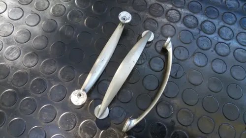 3 Tiradores Barrales 153 Mm. Manijas Curvas Cajones Muebles - 9